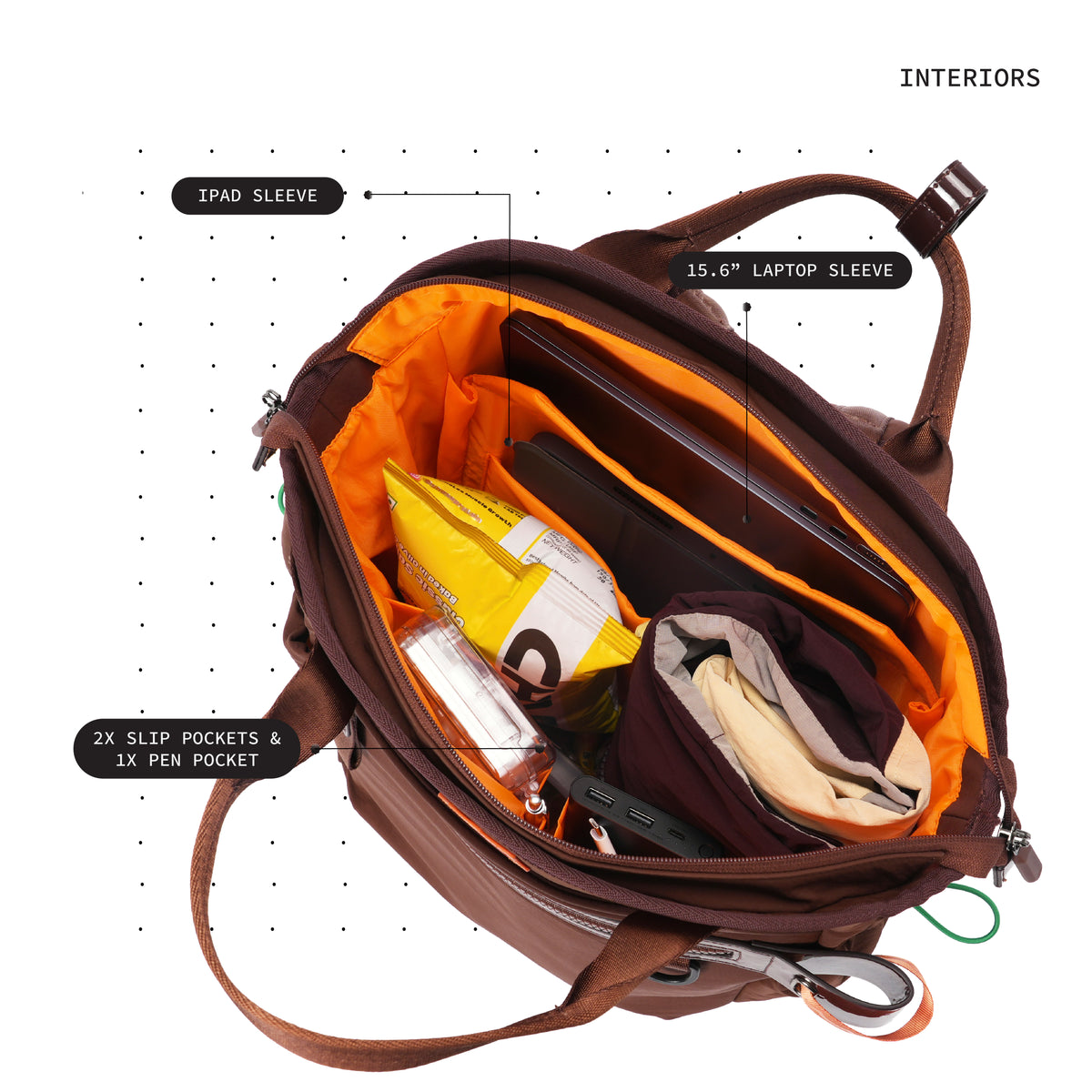 Color_DAD BROWN | Switch backpack