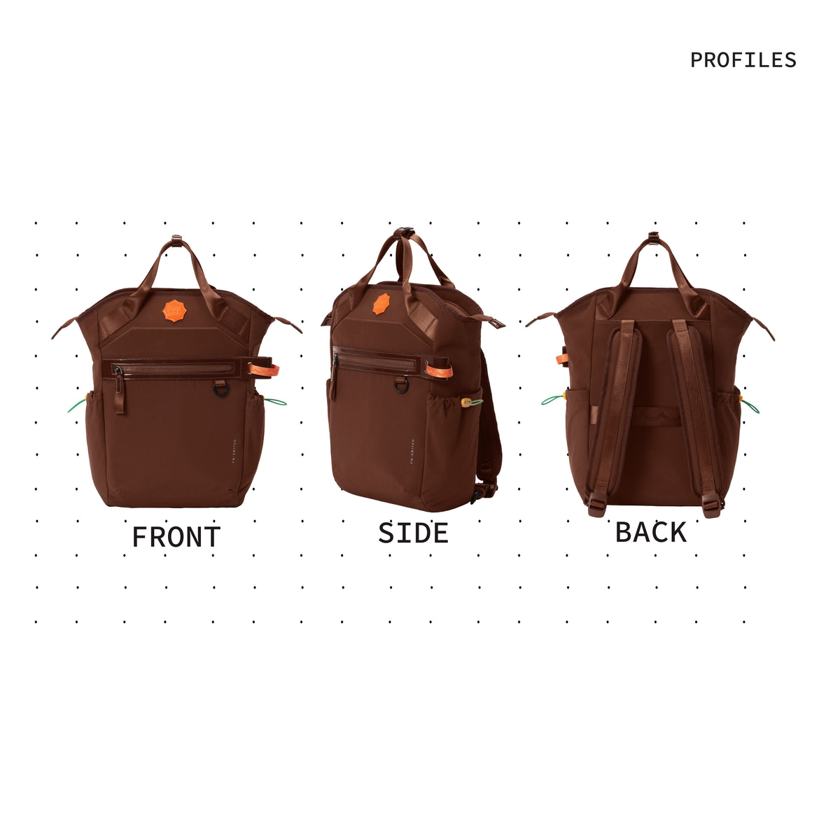 Color_DAD BROWN | Switch backpack