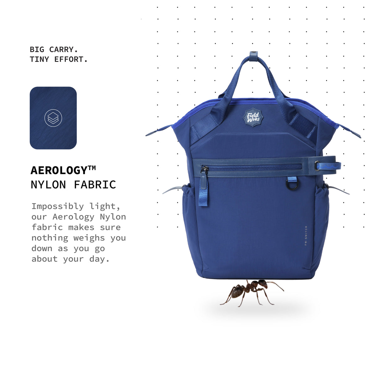 Color_VCR Blue | Switch backpack