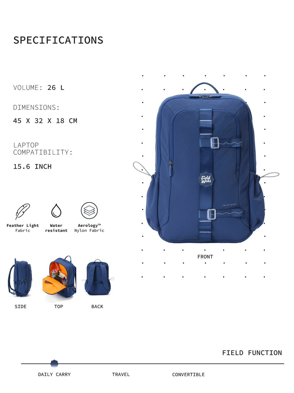 Pitstop Backpack