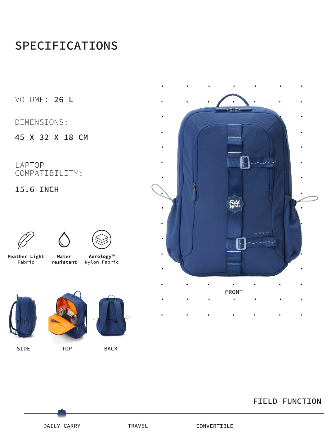 Pitstop Backpack