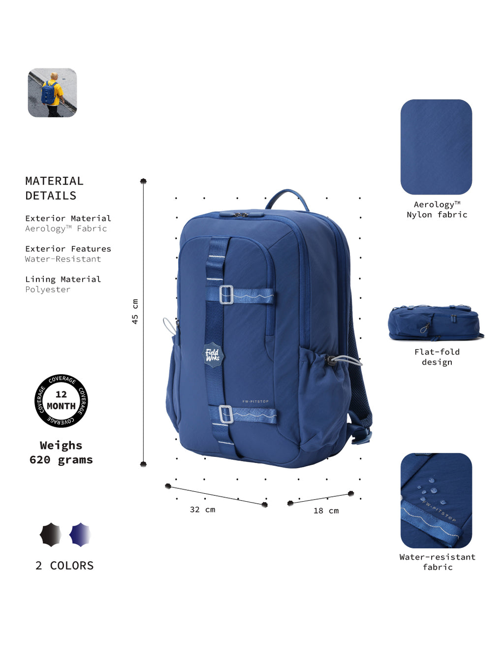 Pitstop Backpack
