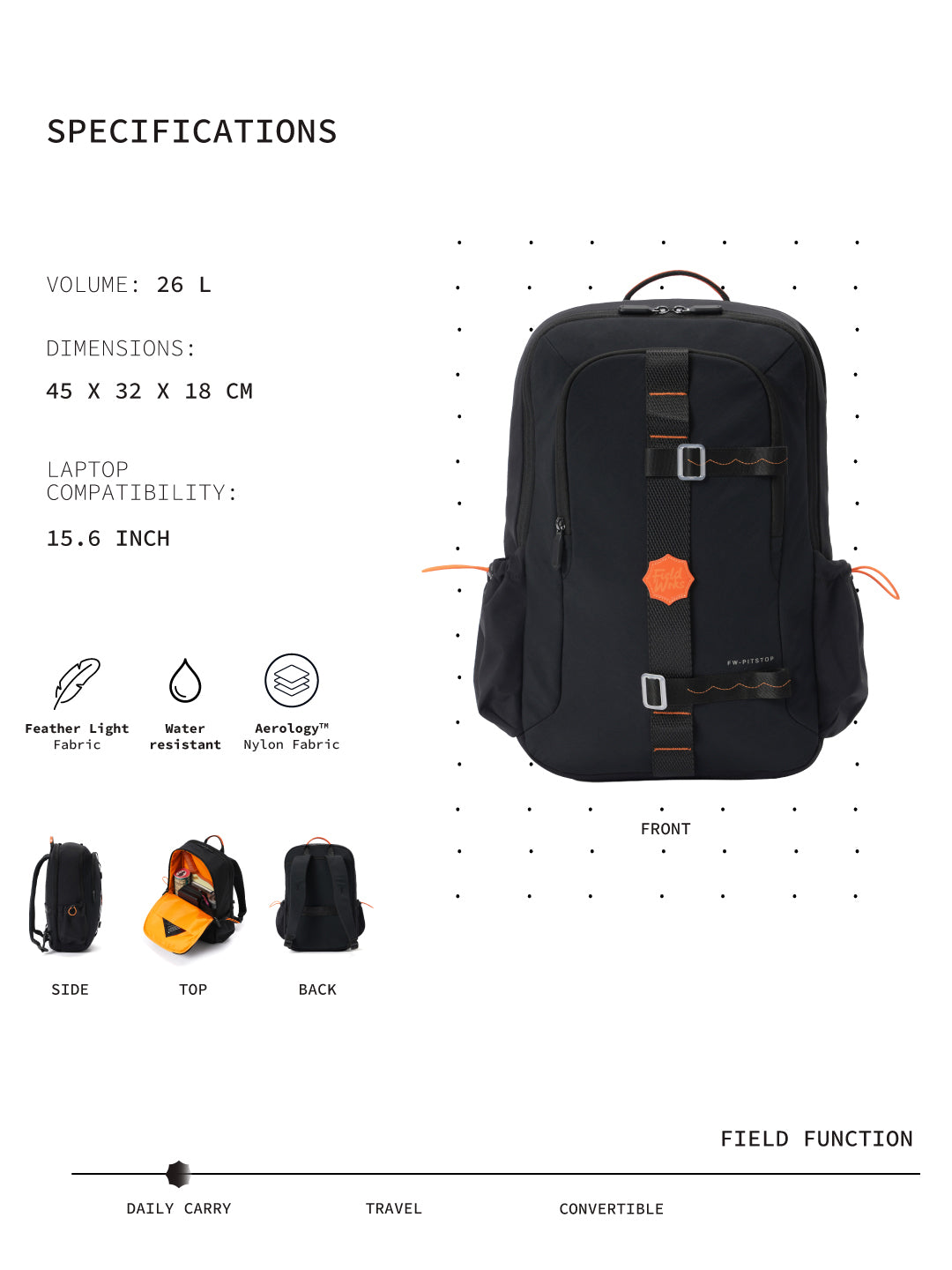 Pitstop Backpack