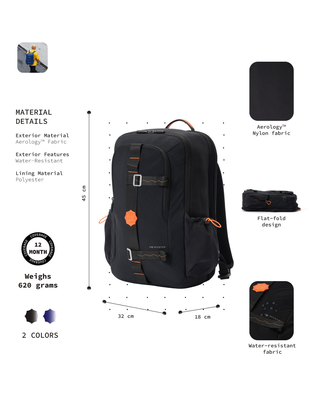 Pitstop Backpack
