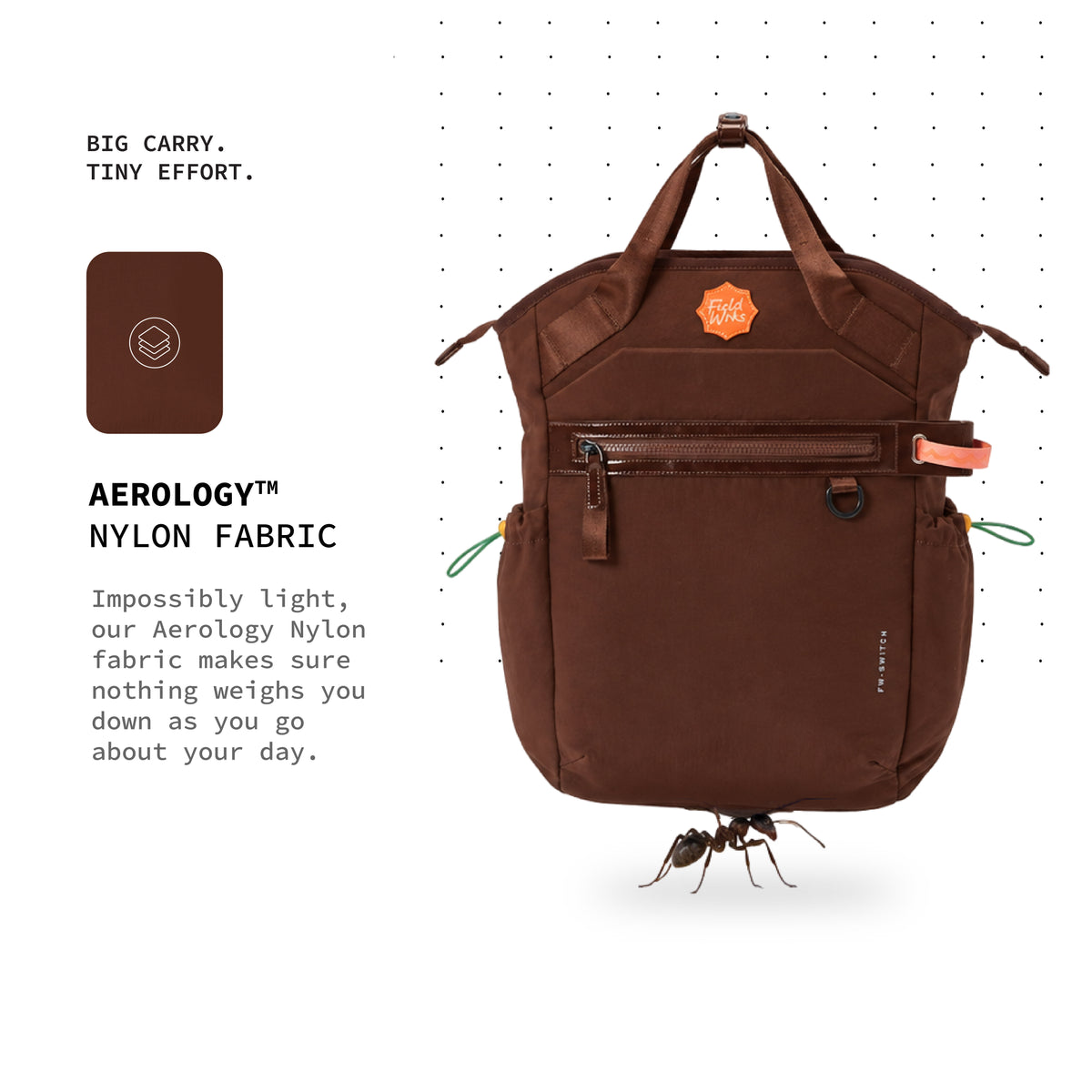 Color_DAD BROWN | Switch backpack