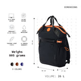 Color_Robo Black | Switch backpack