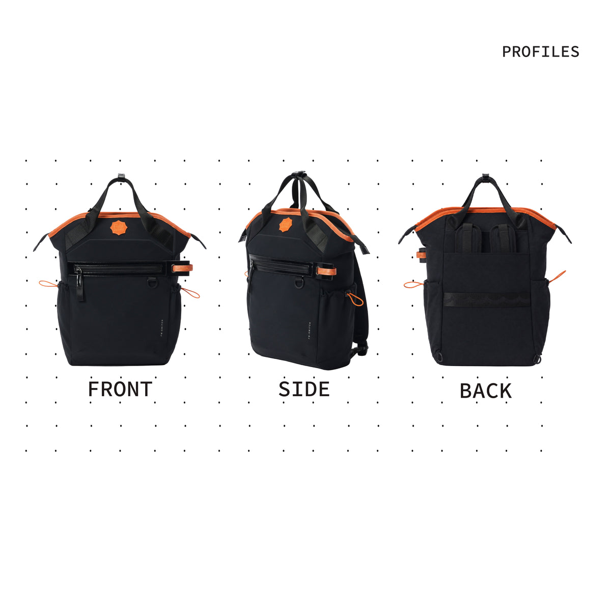 Color_Robo Black | Switch backpack
